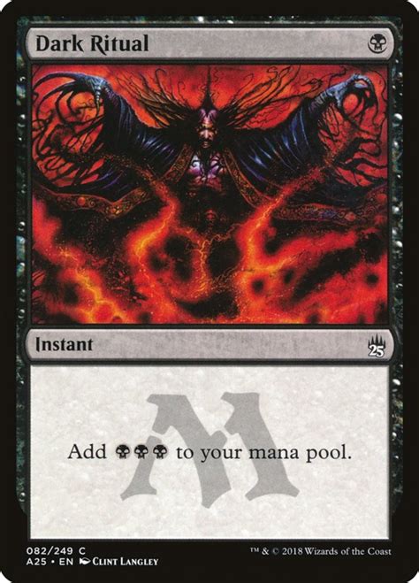 Dark magic card
